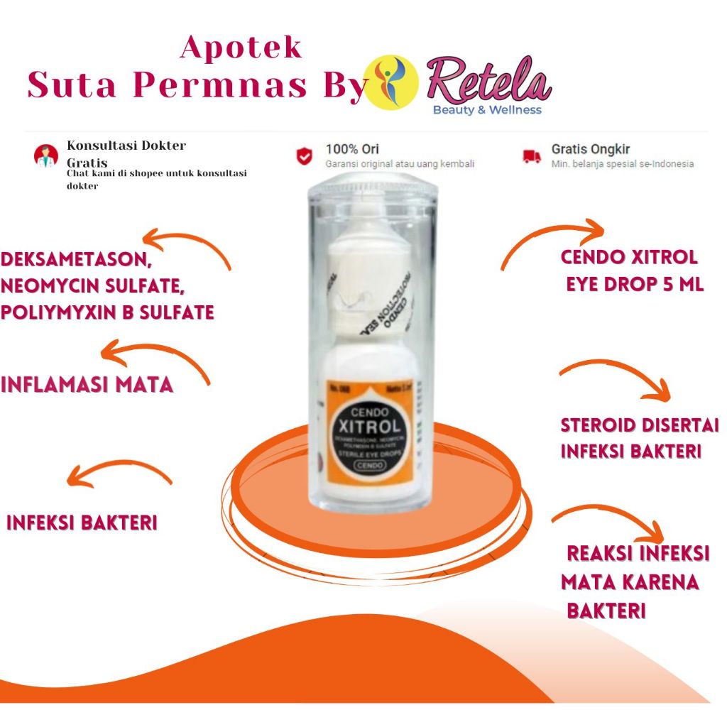 Cendo Xitrol Eye Drop 5 ml