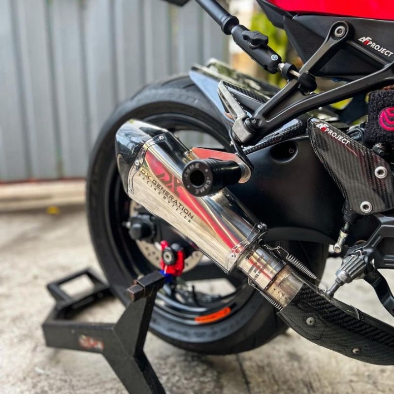 Knalpot DX Generation racing tipe Conical Fullsistem