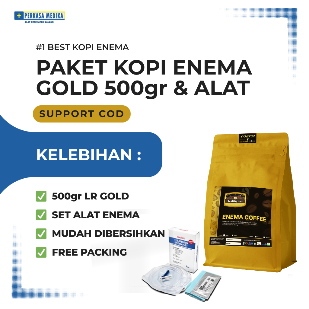 

Harga Enema Kopi (Kopi Enema HealthyCaff Gold Roast 500gr dan Cleansing Enema Set Onemed)
