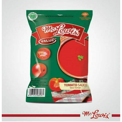 

Mc Lewis Tomato Sauce (Saos Tomat) 1Kg