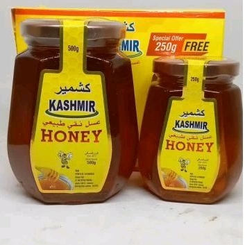 

madu kasmir 500 gr free 250 gr natural honey madu murni combo pack