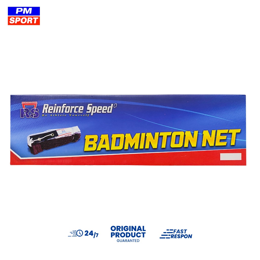 NET BADMINTON / JARING NET BULUTANGKIS REINFORCE SPEED RS BN 200 ORIGINAL