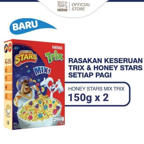 

H4rga T3rmurah HONEY STARS Mix Trix 150g x 2 [180]