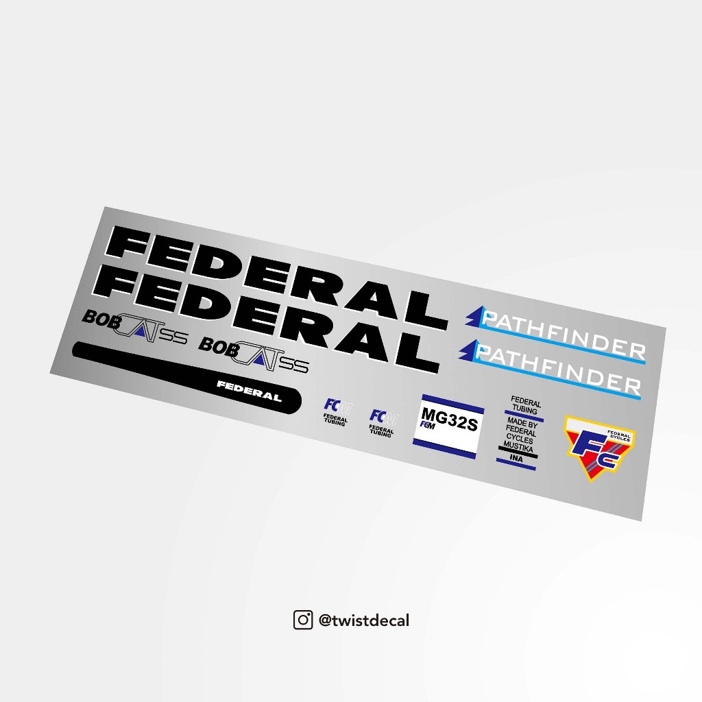 DECAL Federal Bobcat Pathfinder