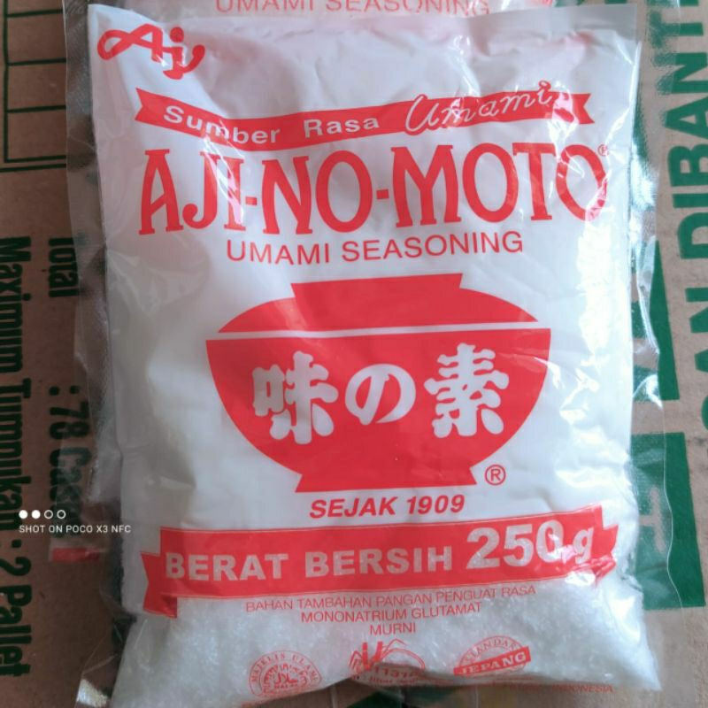 

AJINOMOTO MICIN BUMBU PENYEDAP MAKANAN 250 GRAM