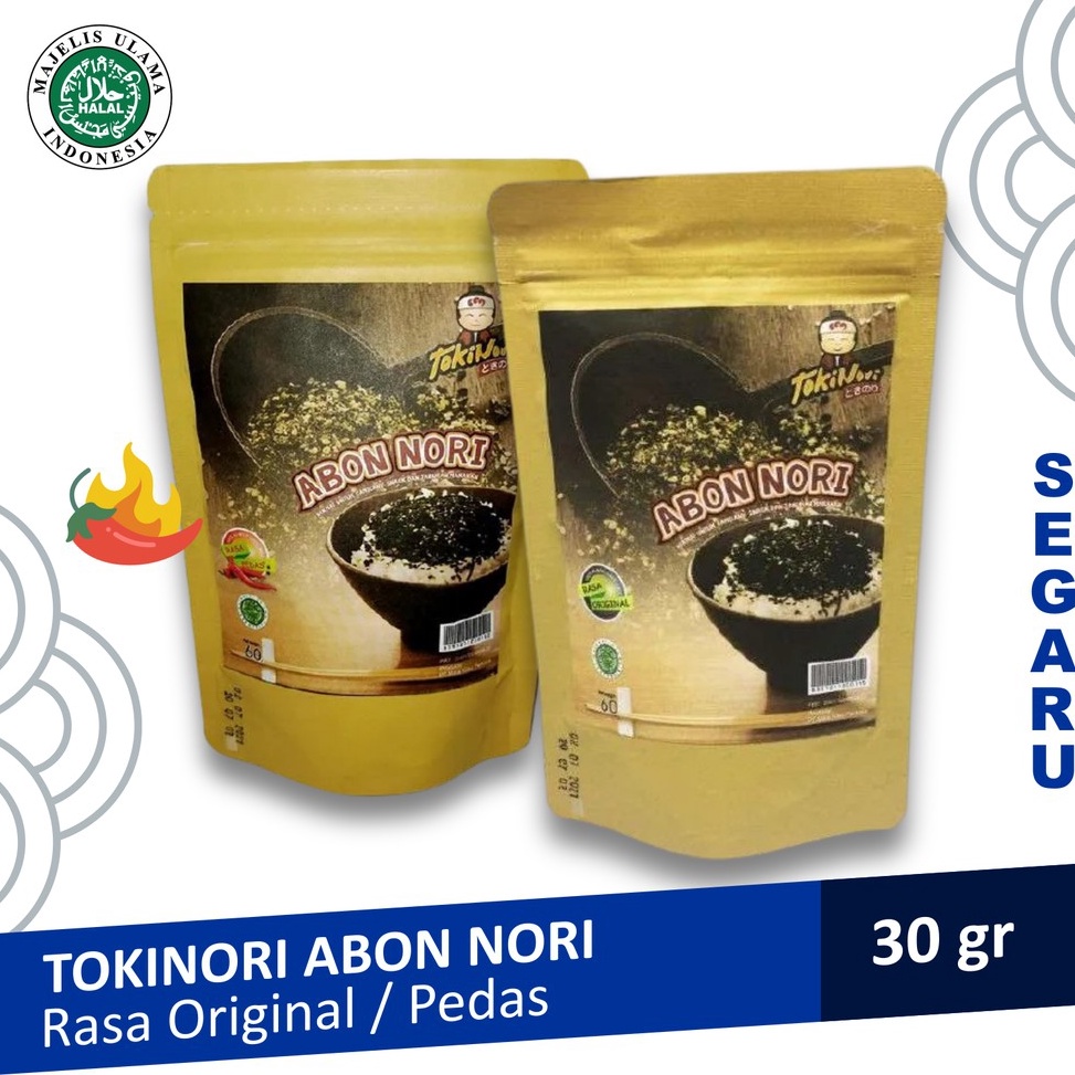 

Terb@tas Tokinori Abon Nori - Rumput Laut Kering Tabur 30 gram Bring it Now