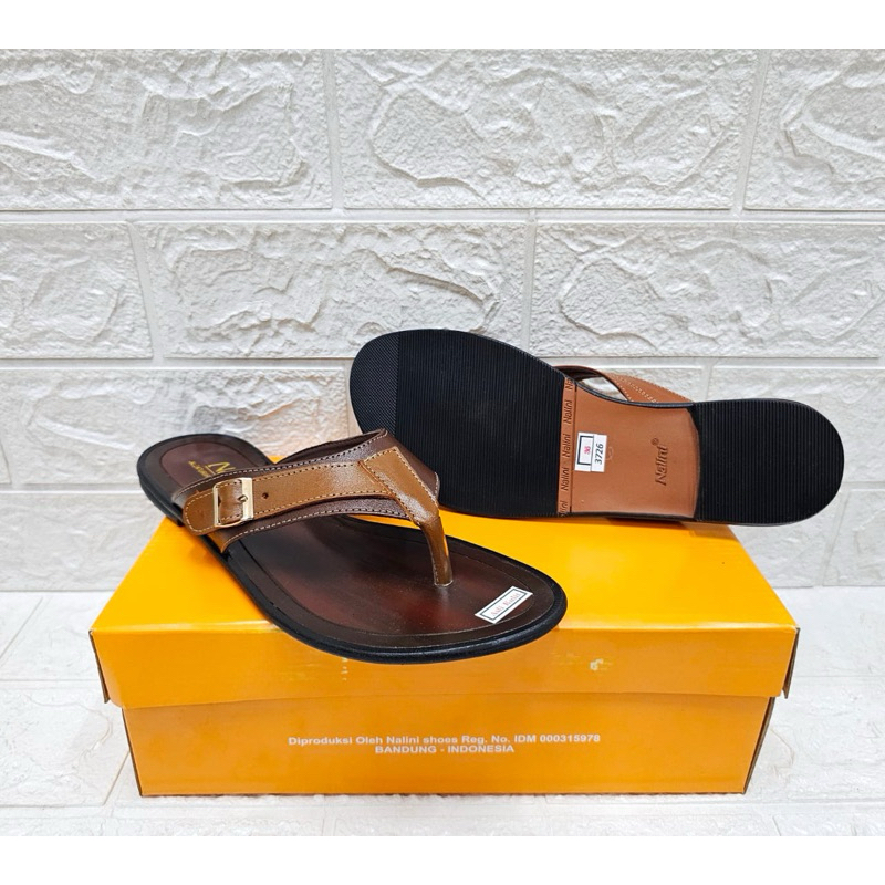 SANDAL NALINI V.0216 - Sandal wanita kulit ORI dewasa