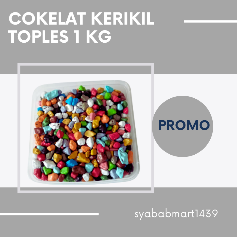 

Coklat Kerikil 1 Kg Toples / Coklat Batu Turki / Coklat Arab / Oleh Oleh Haji Umroh