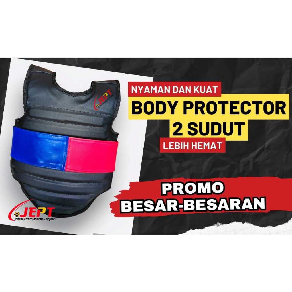 Body Protector Silat dua Sudut - Body Protector Silat  - Body Silat Ipsi  - Pelindung pertandingan S