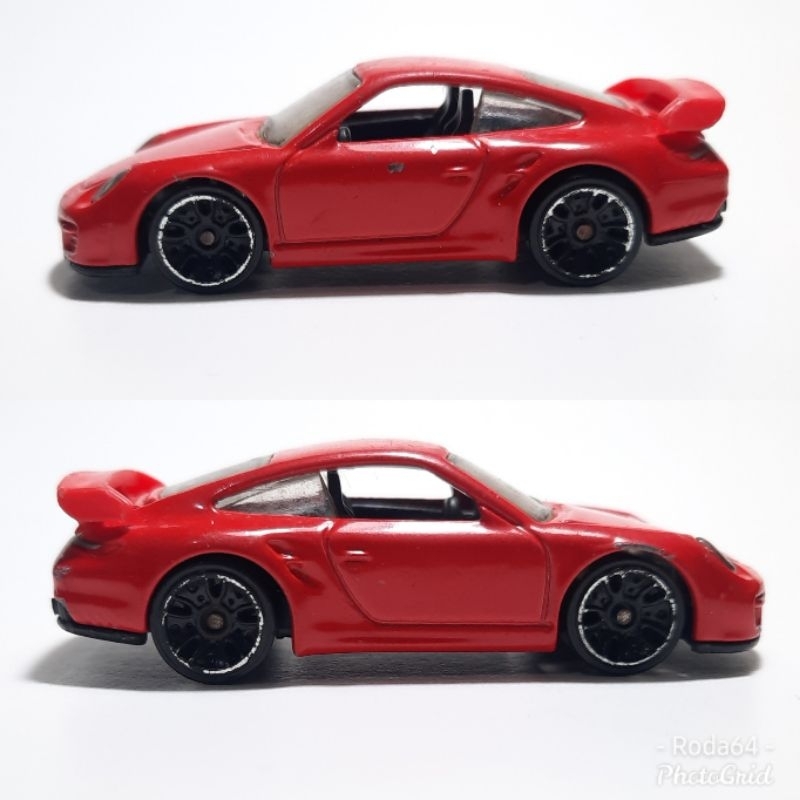 hot wheels porsche 911 gt2 red loose