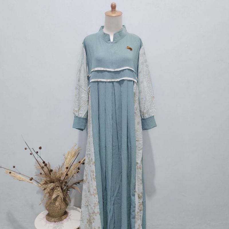 gamis crinkle Tunik aldans