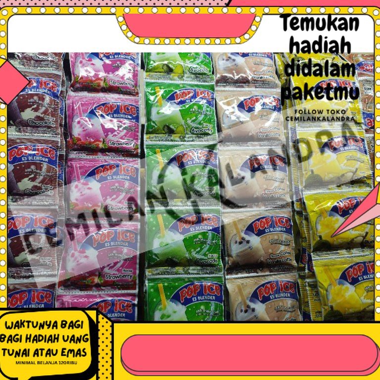 

D!skon [PROMO] Pop Ice Es Blender (1 renceng isi 10pcs) [90]