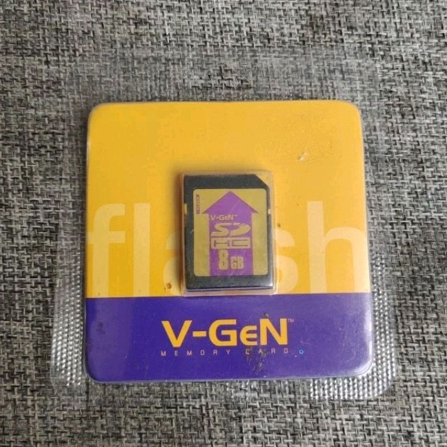 Memory SD Card 8GB V-Gen Original Memori Kamera Digital Komputer