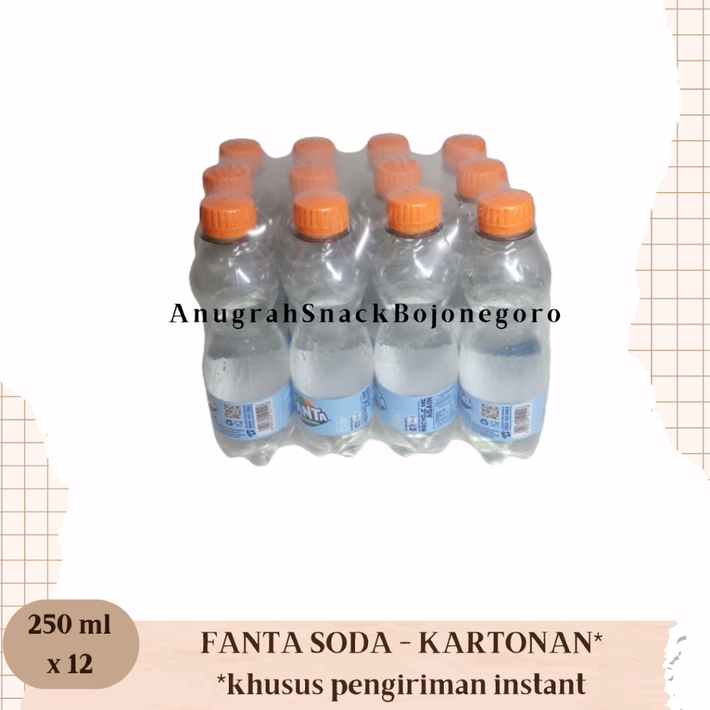 

Fanta Minuman Air Soda 250ml x 12