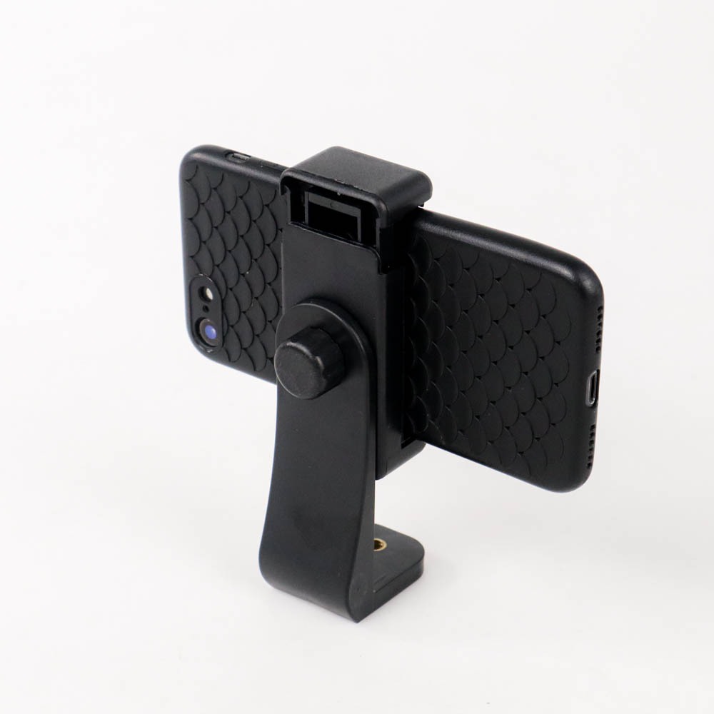 AIEACH Smartphone Clip Bracket Holder Mount Tripod Monopod - F360 - Black