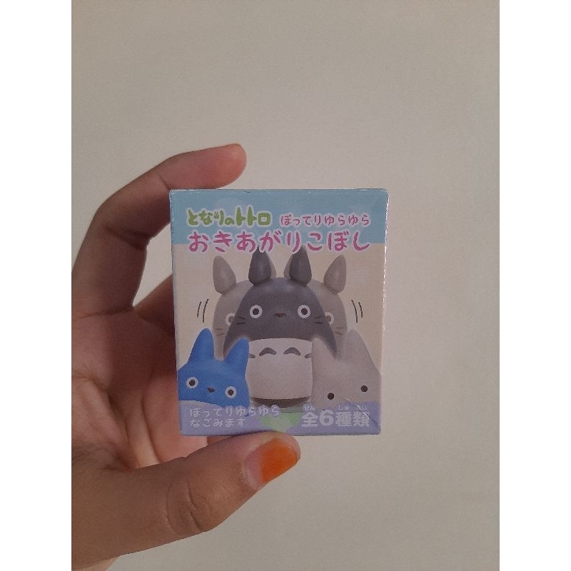 Daruma Figure Totoro Blindbox (Lepas Kolpri Totoro Putih)