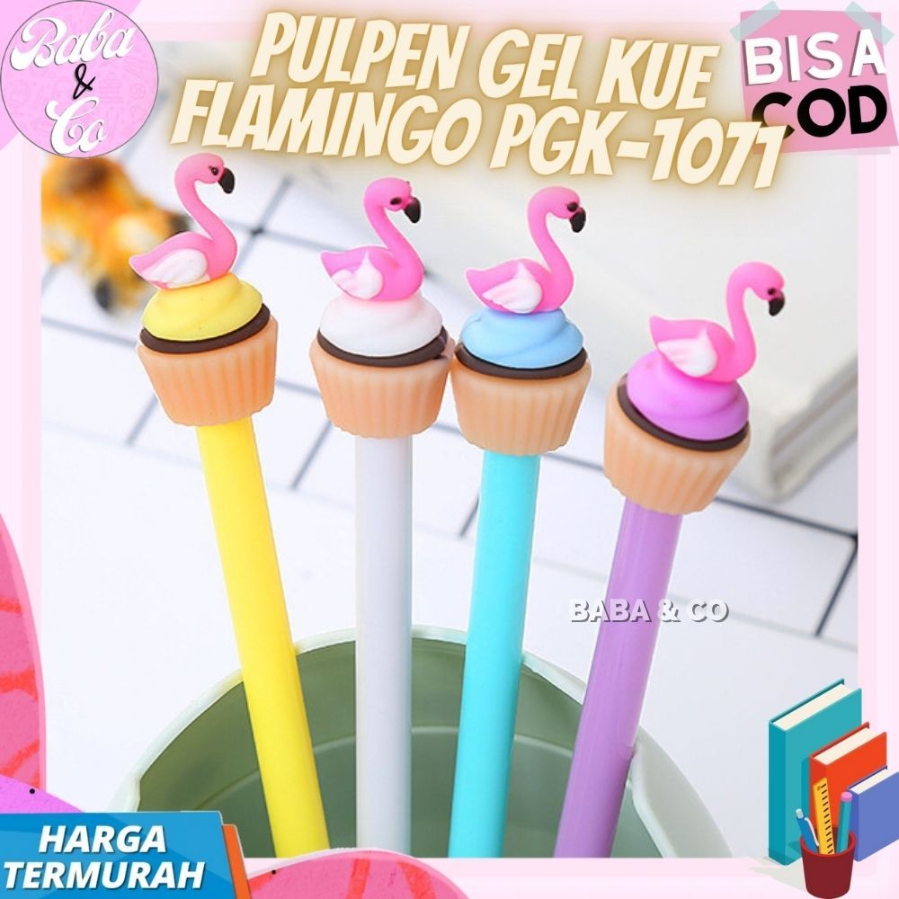 

PULPEN LUCU PEN GEL KUE FLAMINGO PGK-1071 PULPEN LUCU UNIK GROSIR COD PEN GROSIR MURAH KARAKTER KUE FLAMINGO