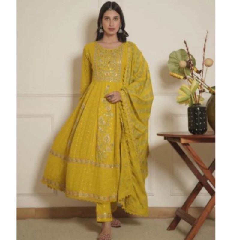 baju india anarkali india dress india original