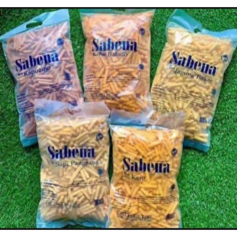 

snack sabena stik Rasa Balado kemasan jumbo 360 gram