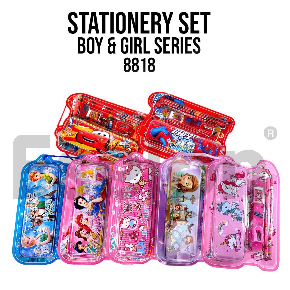 

Big S4le Stationery set / Alat tulis set / Paket alat tulis / Stationery set fancy 8818 [12]