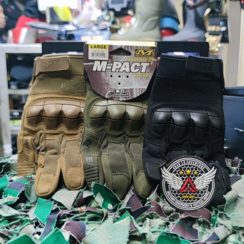 Sarung Tangan / Gloves Tactical Full Finger M-PACT MECHANIX