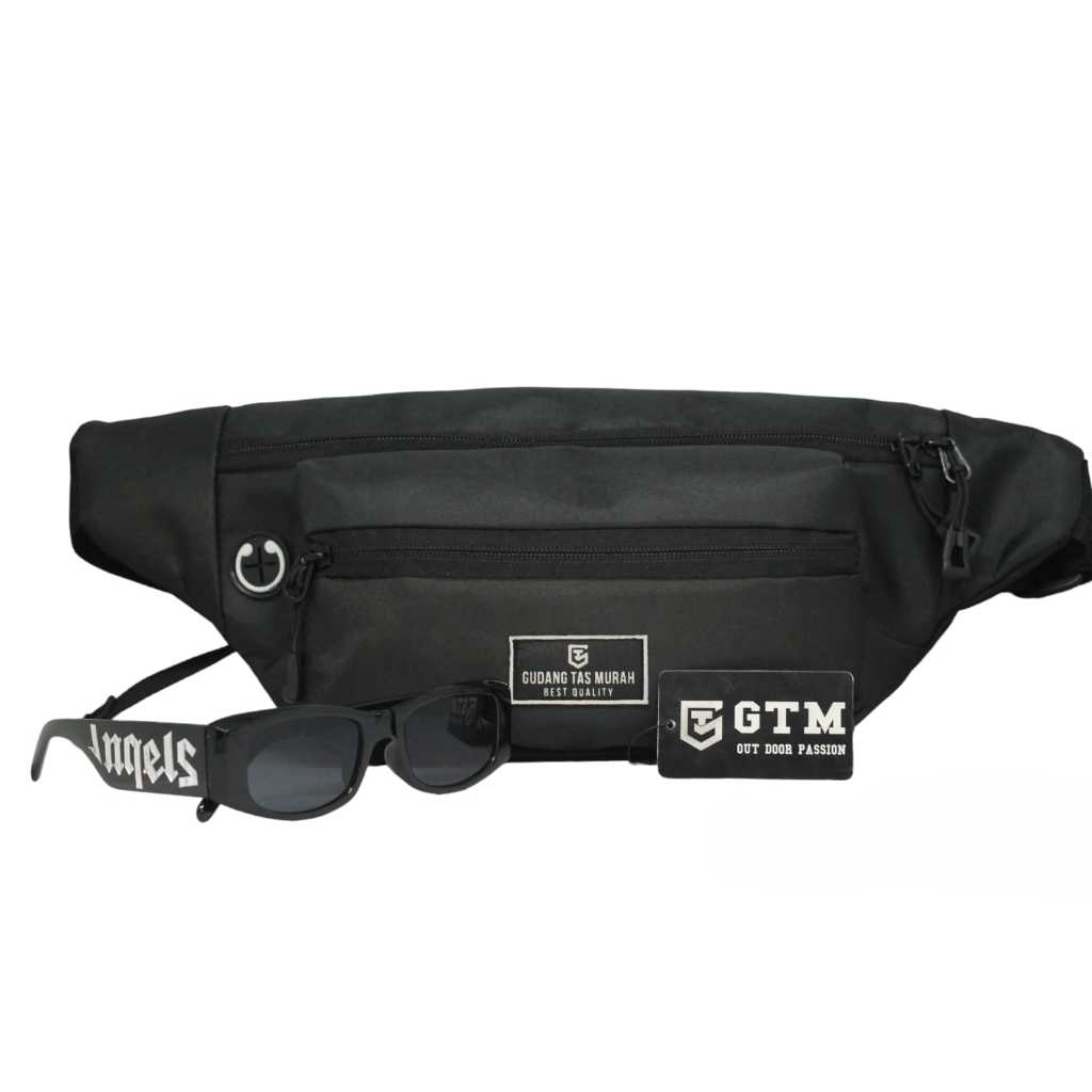 Waistbag Pria Waterproof Apparel Compact Tas Waistbag Pria Terbaru