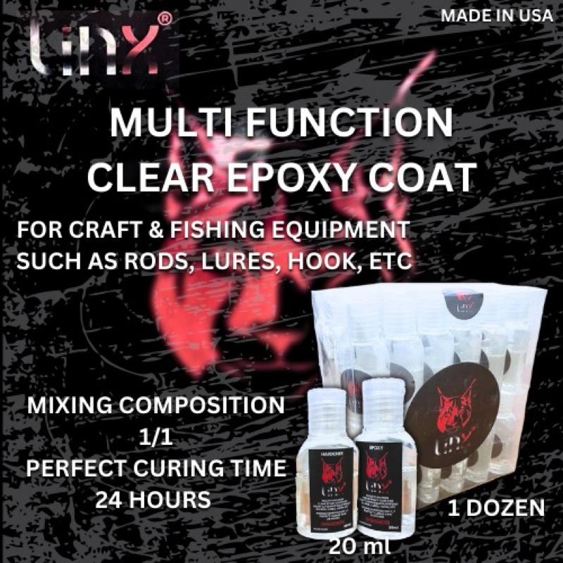 Epoxy LINX lem epoxy serba guna epoxy joran epoxy pancing