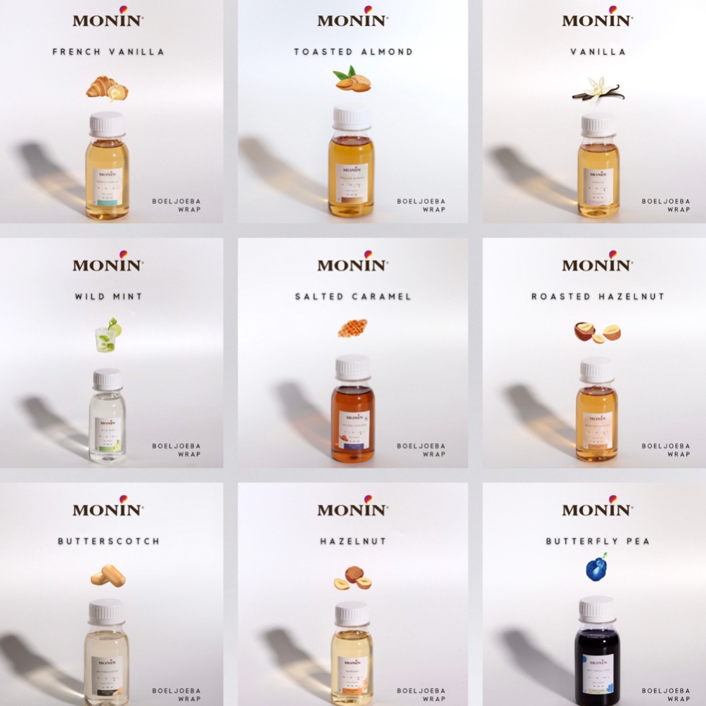 

Mur@h Bang3t Monin All Varian Coffee Syrup Repack [30, 50, 100] g - I Flas Sale