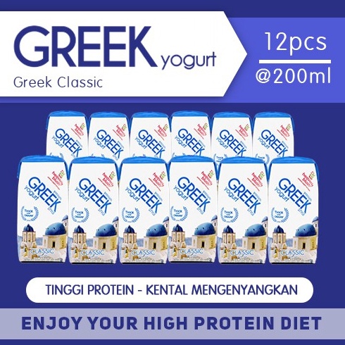 

[♥J63➢] Yogurt Heavenly Blush Greek Classic [12 x 200ml] Discount Today