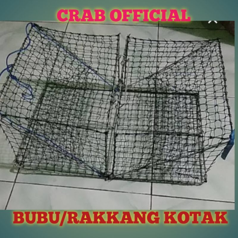 BUBU/RAKKANG(perangkap kepiting) MODEL KOTAK
