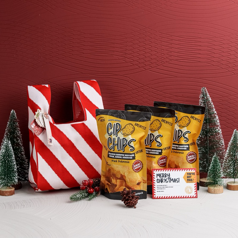 

CIPCHIPS HAMPERS CHRISTMAS NATAL / BIRTHDAY / CONGRATS / THANK YOU Gift Box Set Hadiah Kado Natal Murah Kekinian Modern Praktis