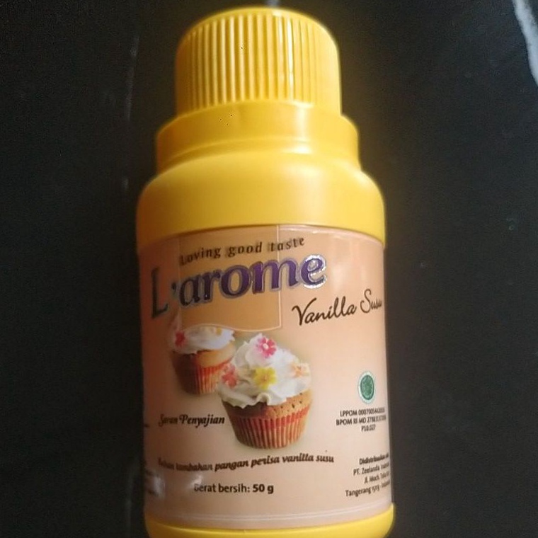 

larome vanilla susu 50gr Murah V ♪
