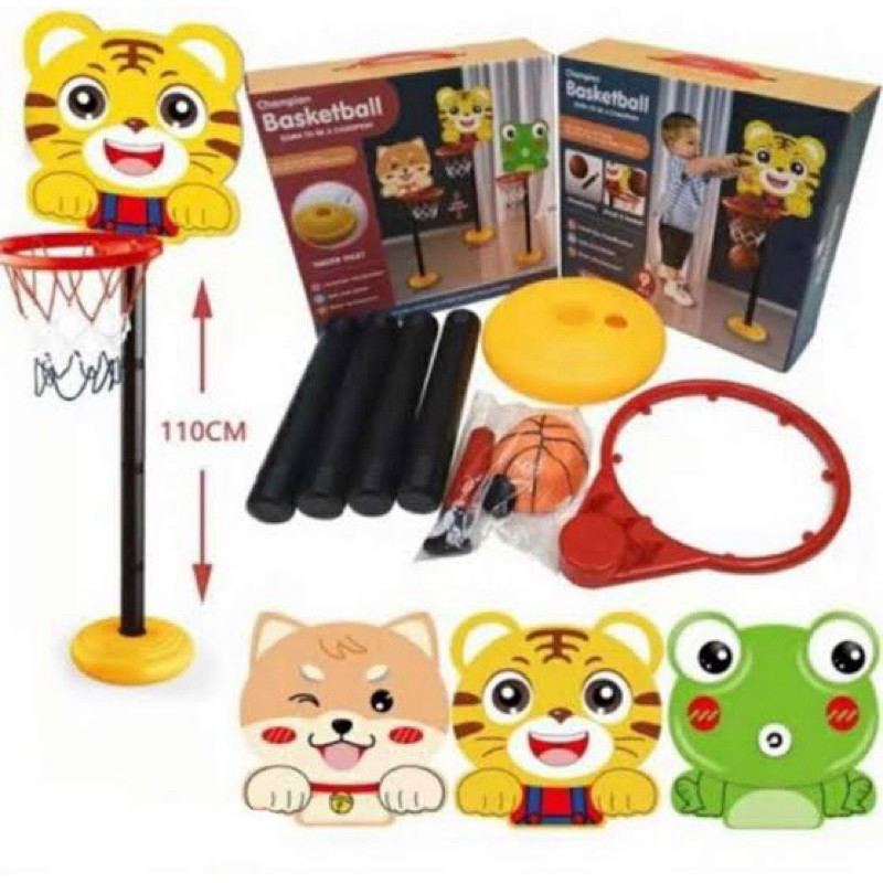 Mainan Anak CHAMPION BASKET BALL Mainan Ring & Tiang Basket Ball Anak Premium