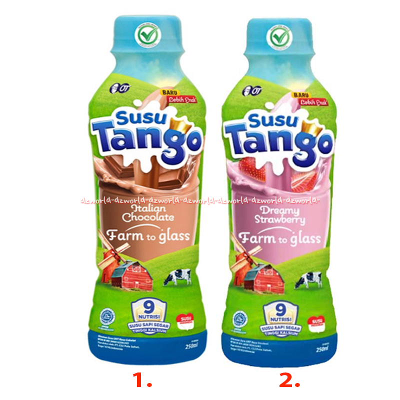 

Susu Tango Italian Chocolate Strawberry Farm To Glass 250ml Susu UHT