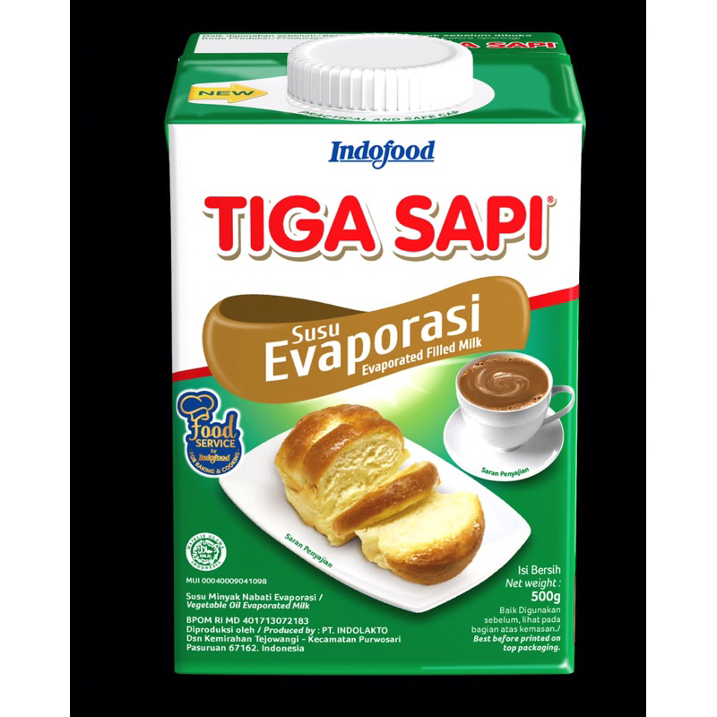 

tiga sapi susu evaporasi