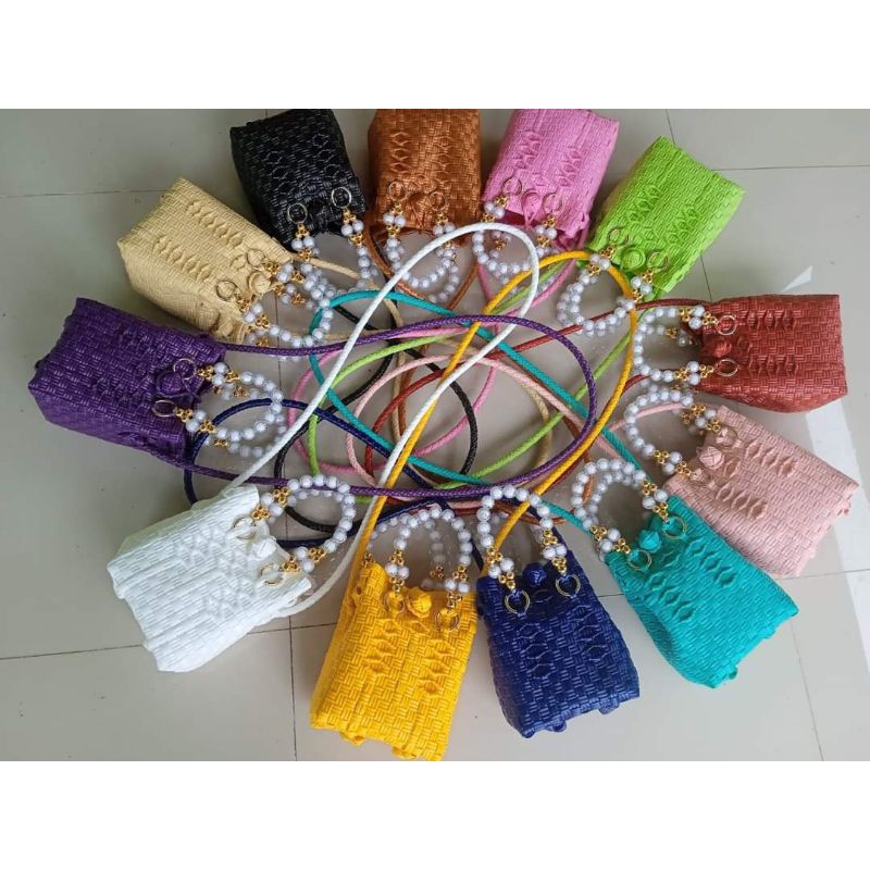 Tas jali mini sultan mutiara free tali panjang