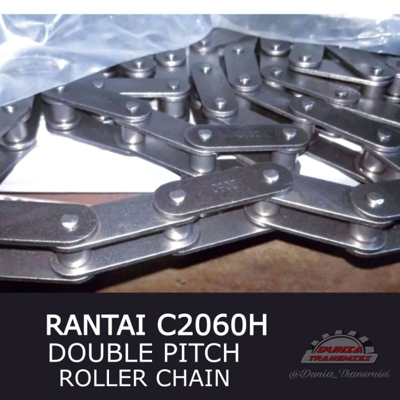 Rantai Conveyor Chain C2060H C 2060H Double Pitch Chain C 2060 H C2060 H C 2060 H Rantai 2060H C2060