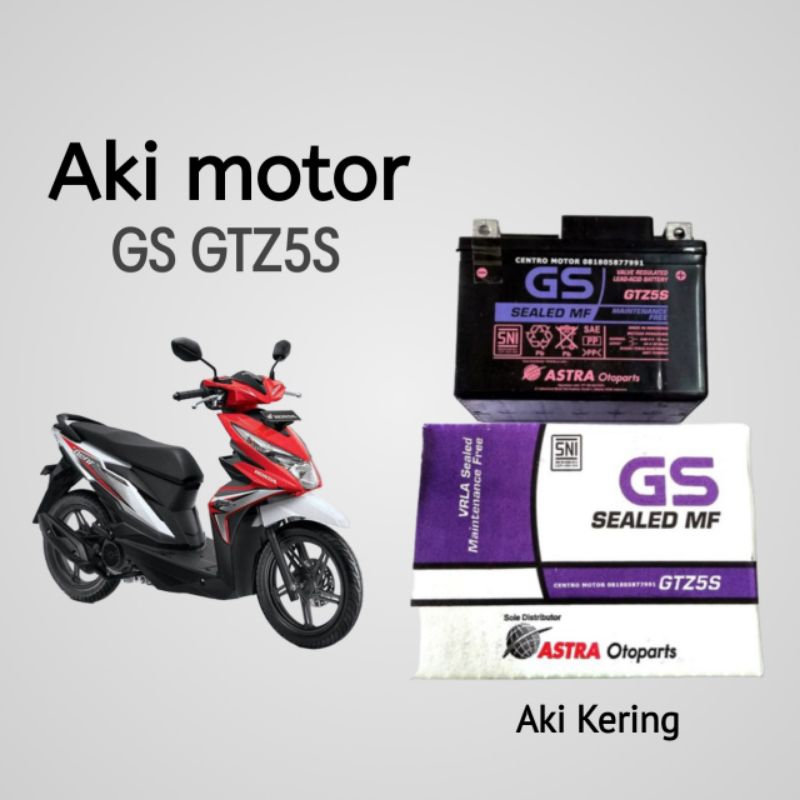 AKI MOTOR GS GTZ5S AKI KERING MOTOR BEAT, SCOOPY