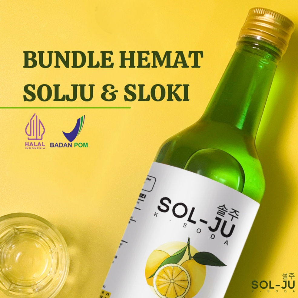 

Terk!!ni Paket SOLJU HALAL SODA KOREA & SLOKI Buruan Serbu
