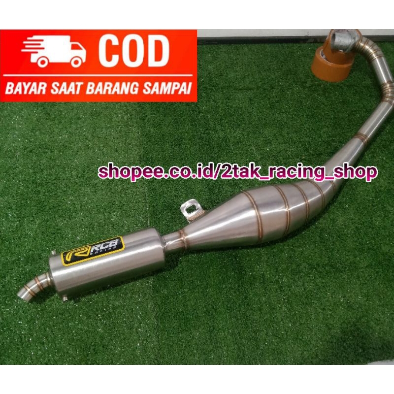 Knalpot Satria Lumba Satria Hiu Tipe Standar Racing RCB