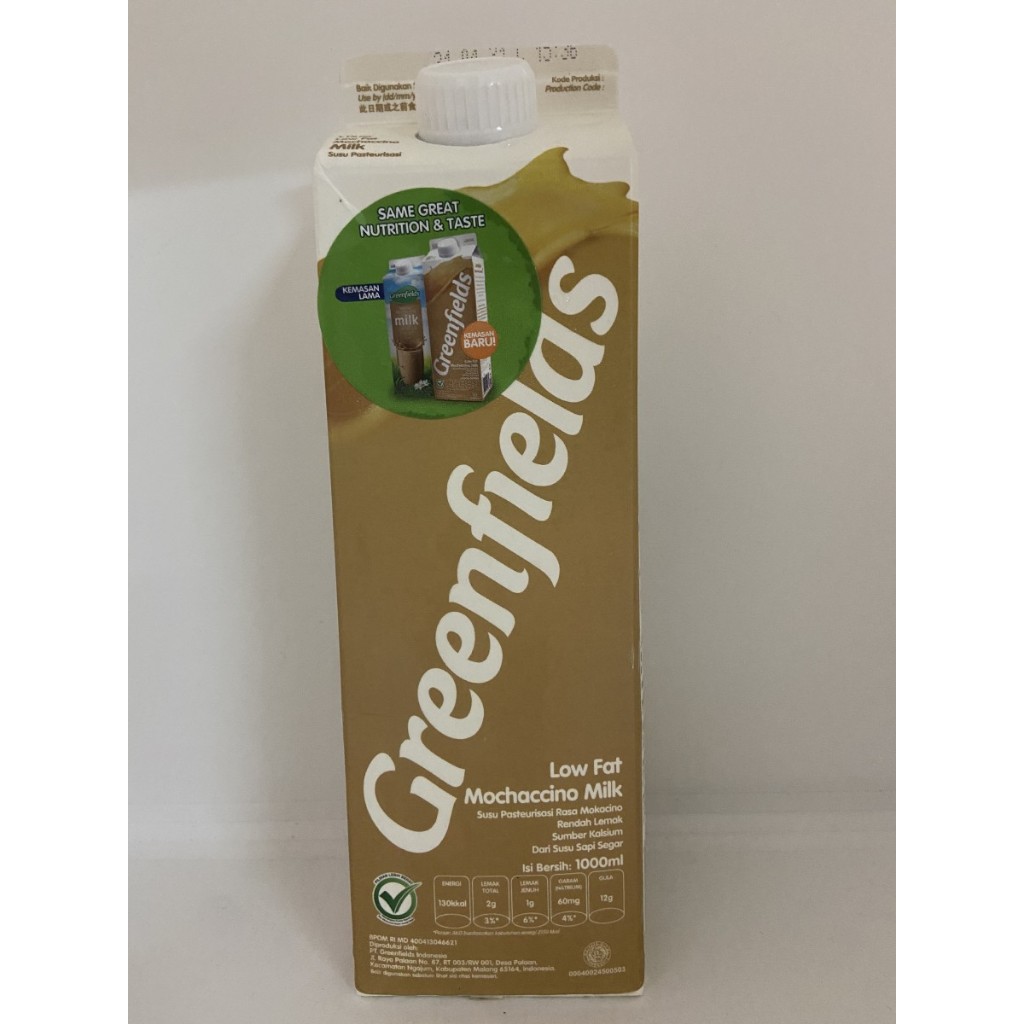 

GREENFIELD MOCHACINNO FRESH MILK 1 LT