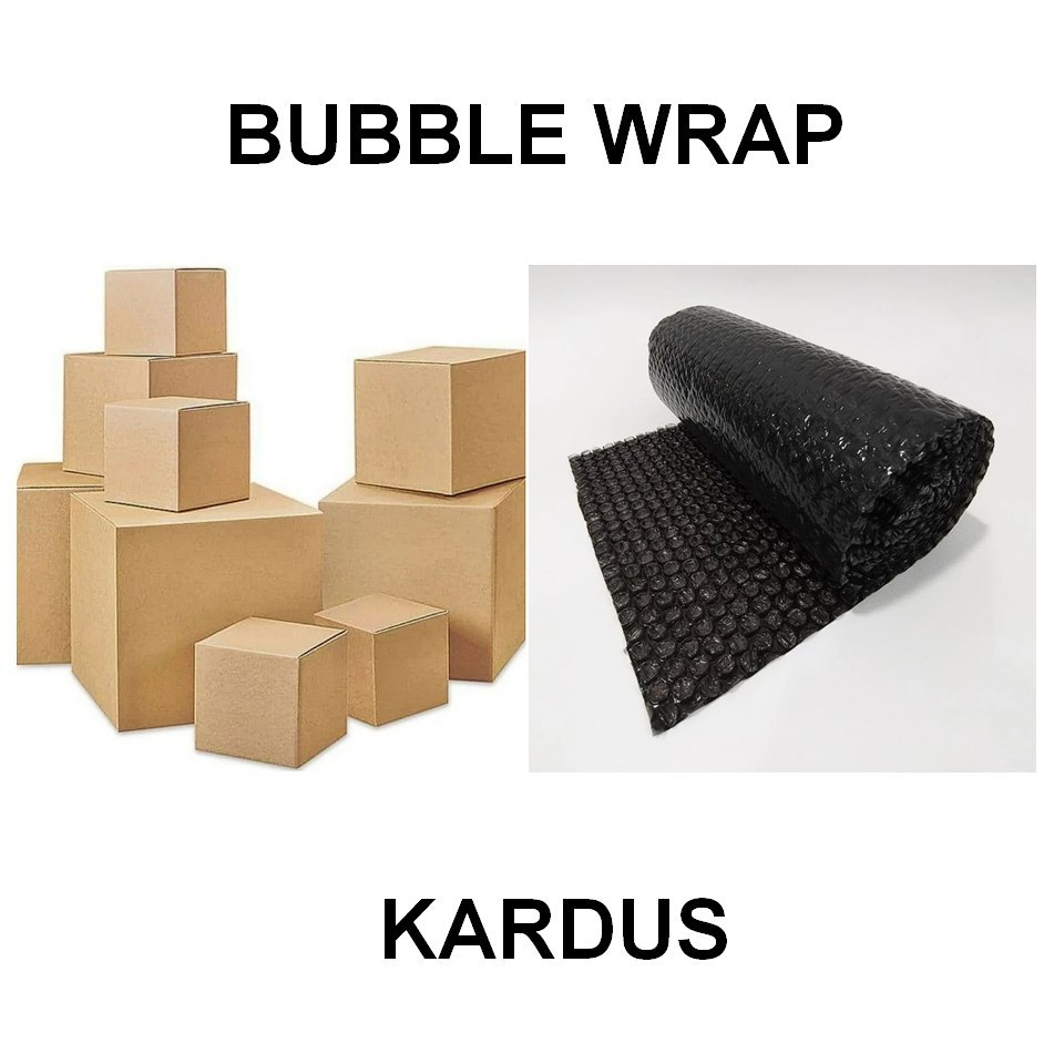 

EXTRA BUBBLE WRAP & KARDUS JAGO HOUSEWARE - BEBERAPA UKURAN