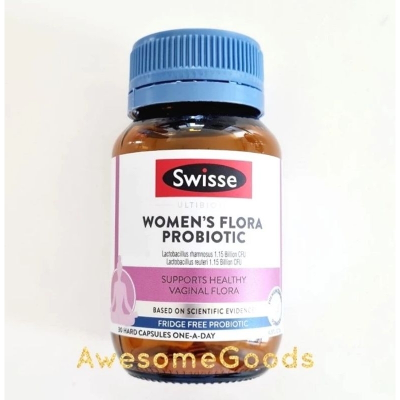 Swisse Ultibiotic Women's Flora Probiotic 30 Capsules