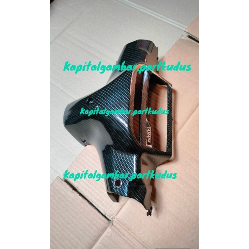 Batok belakang yamaha fizr batok carbon fizr sett emblem yamaha emblem timbul