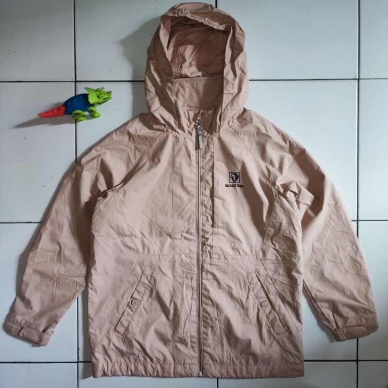 Jaket Outdoor Parka Anak Black Yak Original Sporty Outdoor Hiking Second Branded Preloved Laki laki 