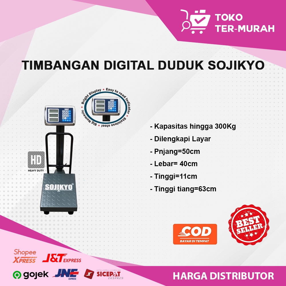 SOJIKYO TIMBANGAN DIGITAL DUDUK