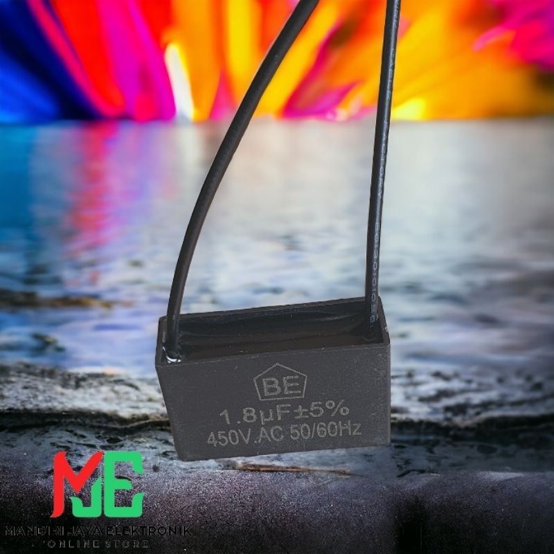 CAPASITOR KIPAS ANGIN 1,8UF 450V / 1.8UF 450V KOTAK