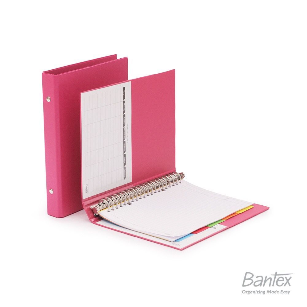 

BUKU BINDER NOTE BANTEX A5 1324-19 PINK