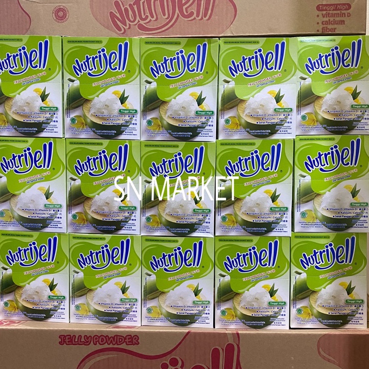 

!!WYG Nutrijell Kelapa Muda 15gr PER BOX (12 PCS) 78
