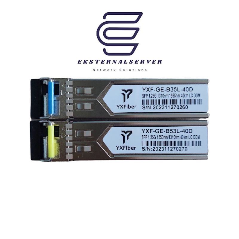 SFP 1.25G BIDI 40KM UNIVERSAL (SEPASANG)
